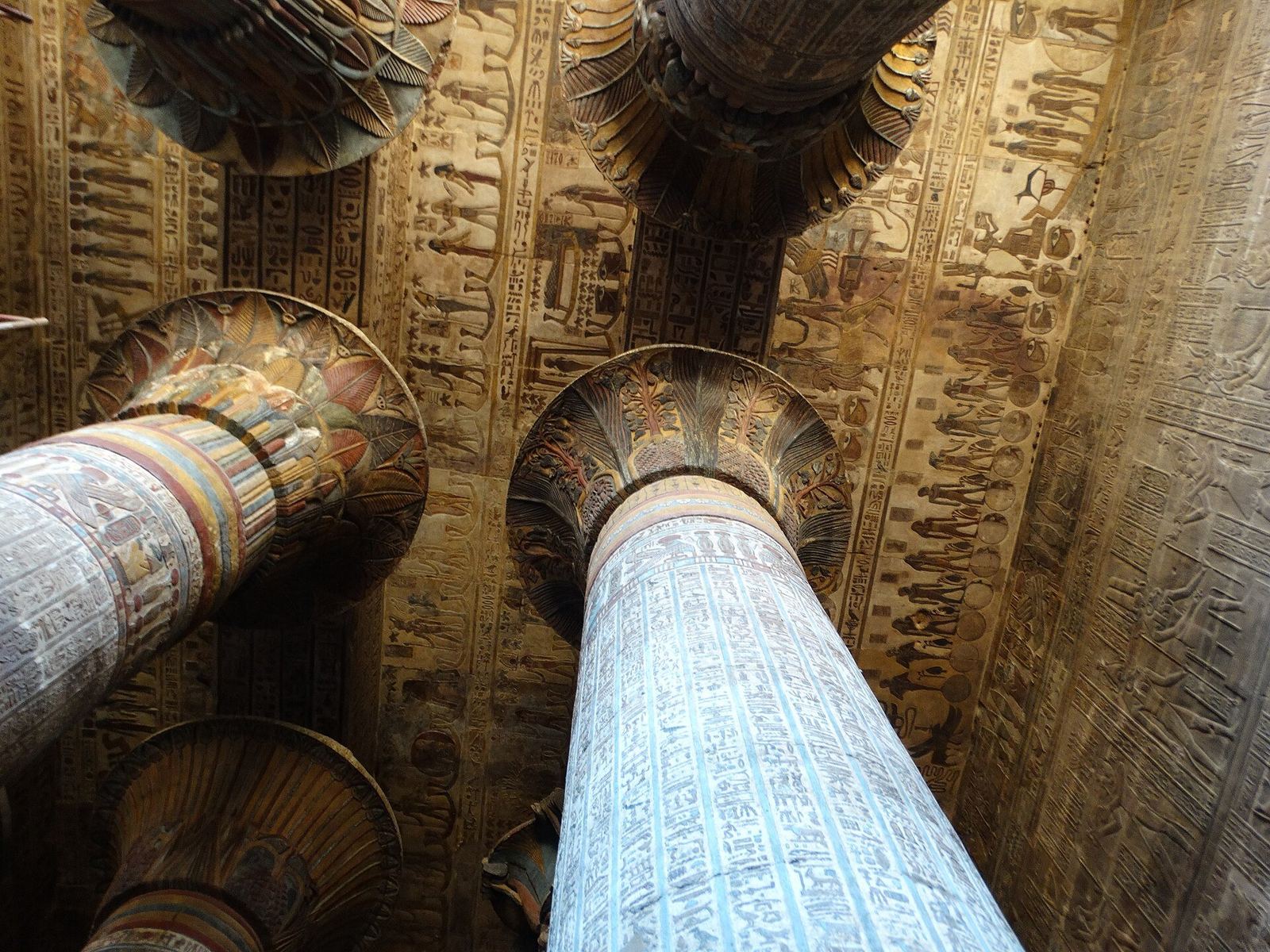Columns of the Temple of Khnum at Esna