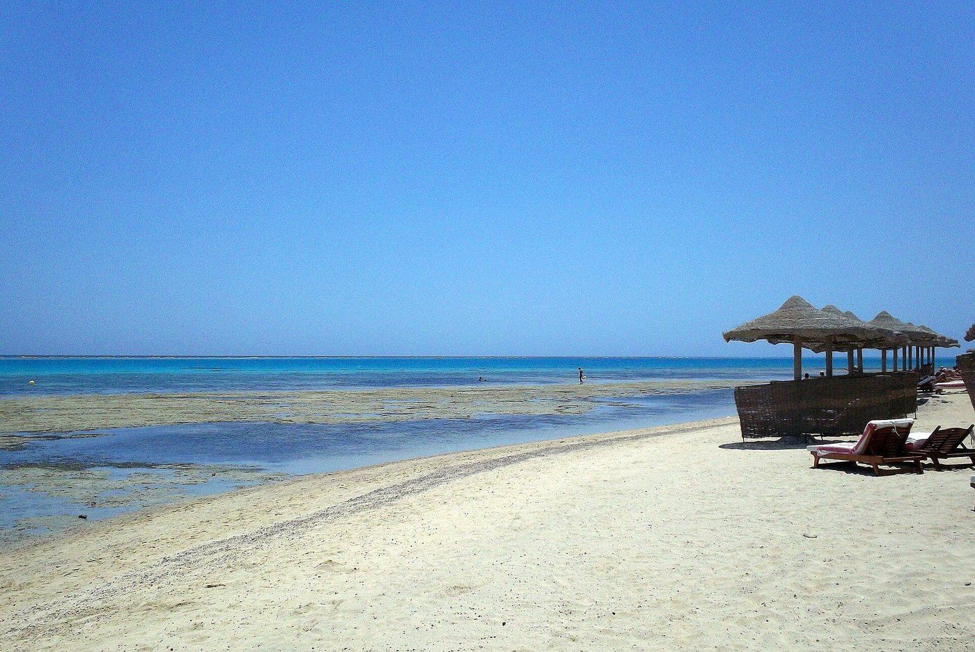 A lagoon beach near Marsa Alam