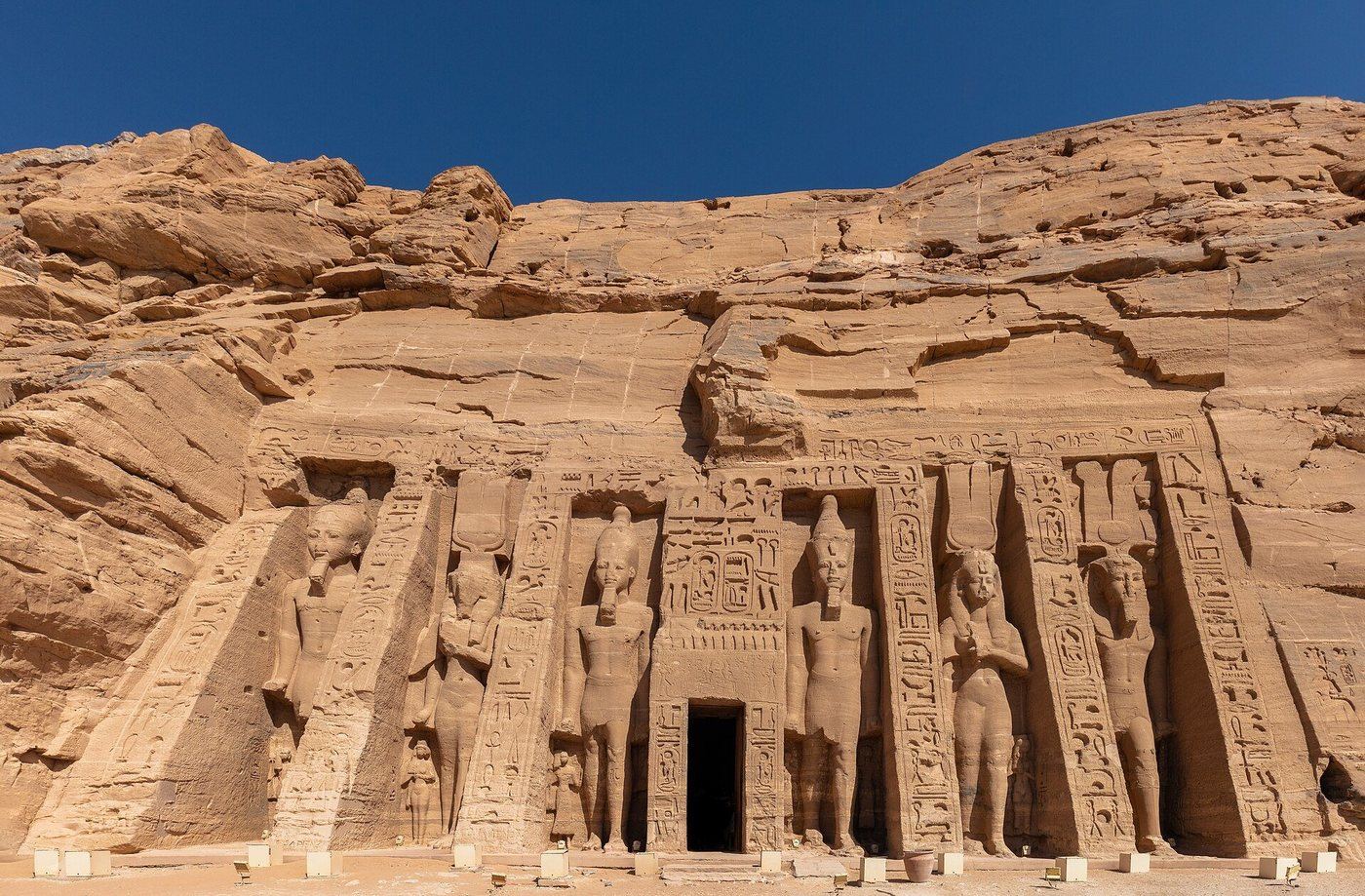 The Temple of Nefertari at Abu Simbel